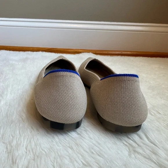 Adult Rothy's The Point Ecru (Beige) Flats - Picture 3 of 5